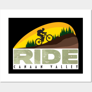 Ride - Canaan Valley Mountain Biking Posters and Art